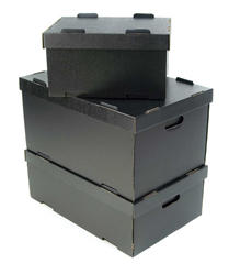 Corstat Conductive Stacking Totes